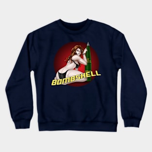 Bombshell Pinup Crewneck Sweatshirt